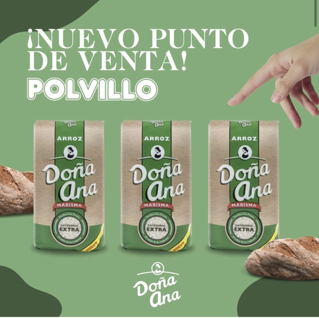 Polvillo incorpora la venta del arroz de la marca Doña Ana - Gastronomía y Moda