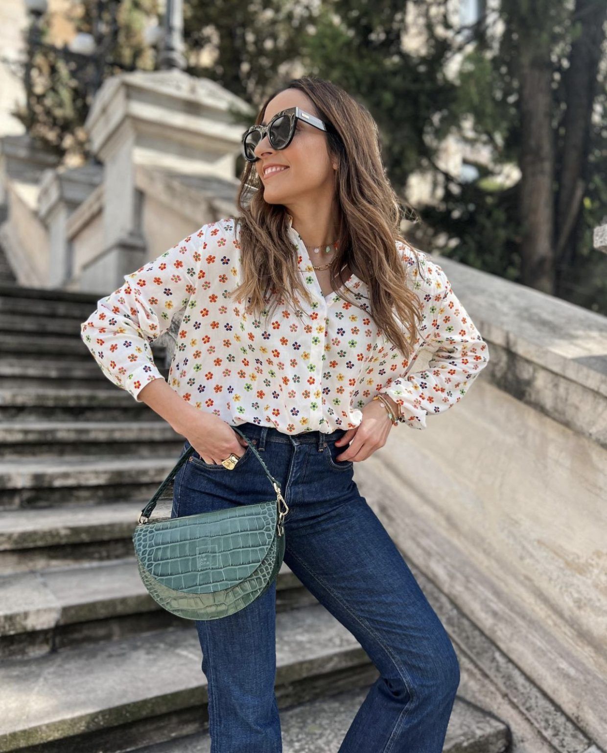 La camisa de estampado floral que no te quitarás esta primavera - Gastronomía y Moda