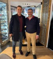 Julen Lopetegui disfruta de las brasas del restaurante Almansa - Gastronomía y Moda