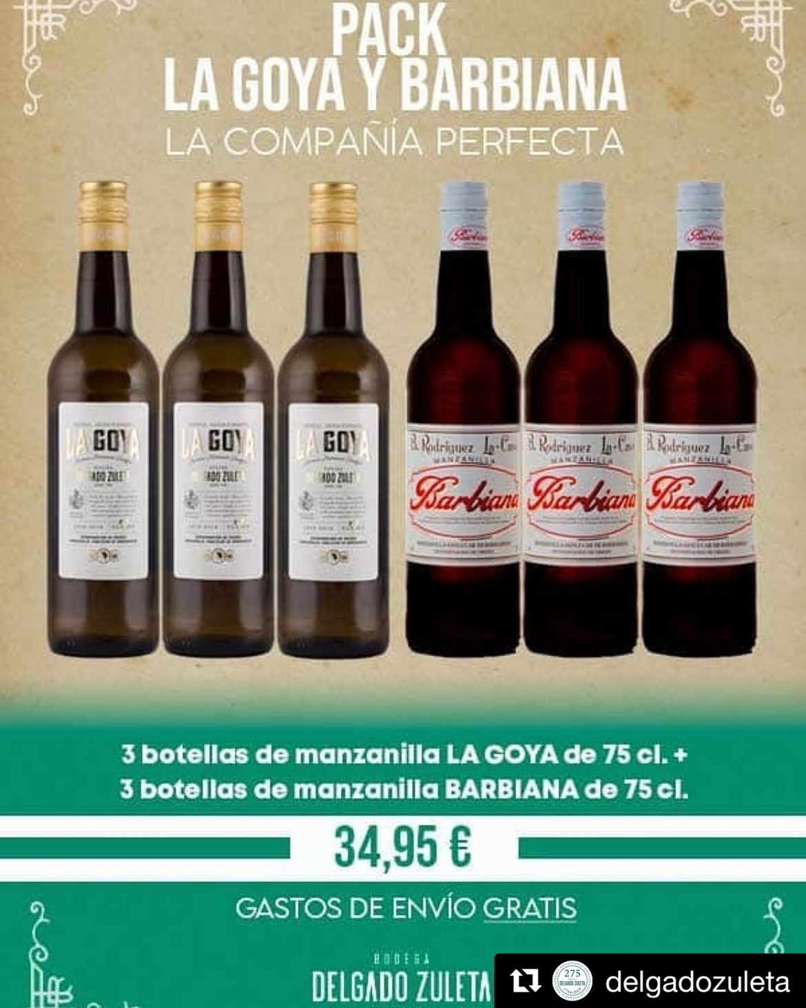Manzanillas La Goya y Barbiana, by Delgado Zuleta - Gastronomía y Moda