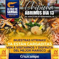 La cerveza más fría de 'La Mar de Gambas' llega a Chipiona - Gastronomía y Moda