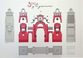 La Feria de Abril de Sevilla 2025 ya tiene portada - Gastronomía y Moda
