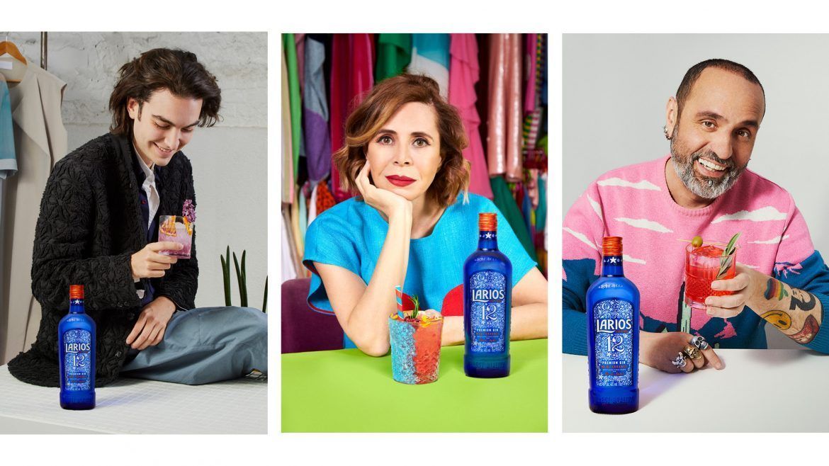 Larios 12 crea 3 cócteles de alta costura, inspirados en el mediterráneo, en exclusiva para la nueva edición de la MBFWMadrid - Gastronomía y Moda