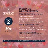 El mejor menú para celebrar San Valentín lo tienes en Altobrasa - Gastronomía y Moda