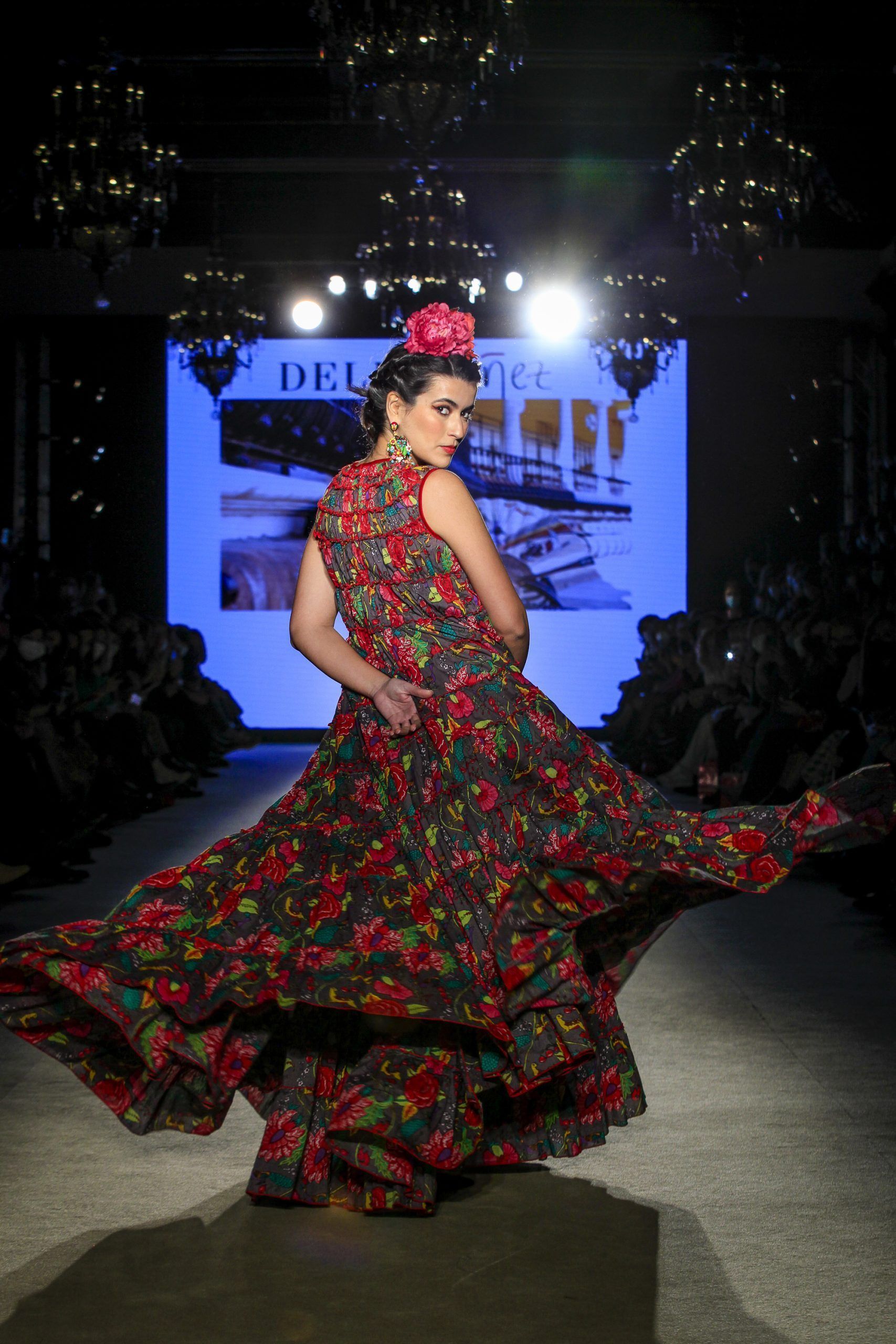 Tres firmas capitaneadas por mujeres presentan la flamenca más pop de We Love Flamenco. DELIA NÚÑEZ, Y FLAMENCA POL NÚÑEZ: ‘Delia Núñez, sigamos pues’Foto: Cayetano Cruz© - Gastronomía y Moda