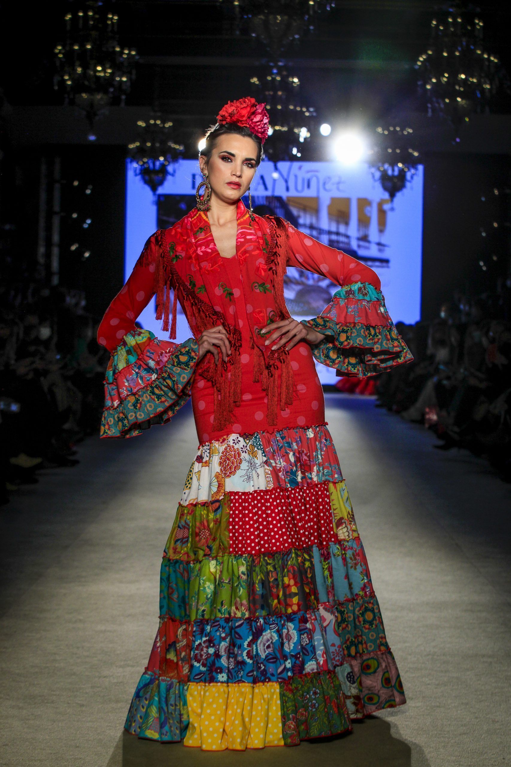 Tres firmas capitaneadas por mujeres presentan la flamenca más pop de We Love Flamenco. DELIA NÚÑEZ, Y FLAMENCA POL NÚÑEZ: ‘Delia Núñez, sigamos pues’Foto: Cayetano Cruz© - Gastronomía y Moda