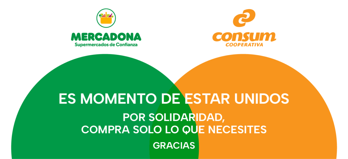 Ante la DANA, «Por solidaridad, en la provincia de Valencia, compra solo lo que necesites» Ante la DANA, "Por solidaridad, en la provincia de Valencia, compra solo lo que necesites" - Gastronomía y Moda