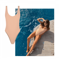 Laura Matamoros elige el traje de baño de canalé nude que ya es un ‘nuevo clásico’- Gastronomía y Moda