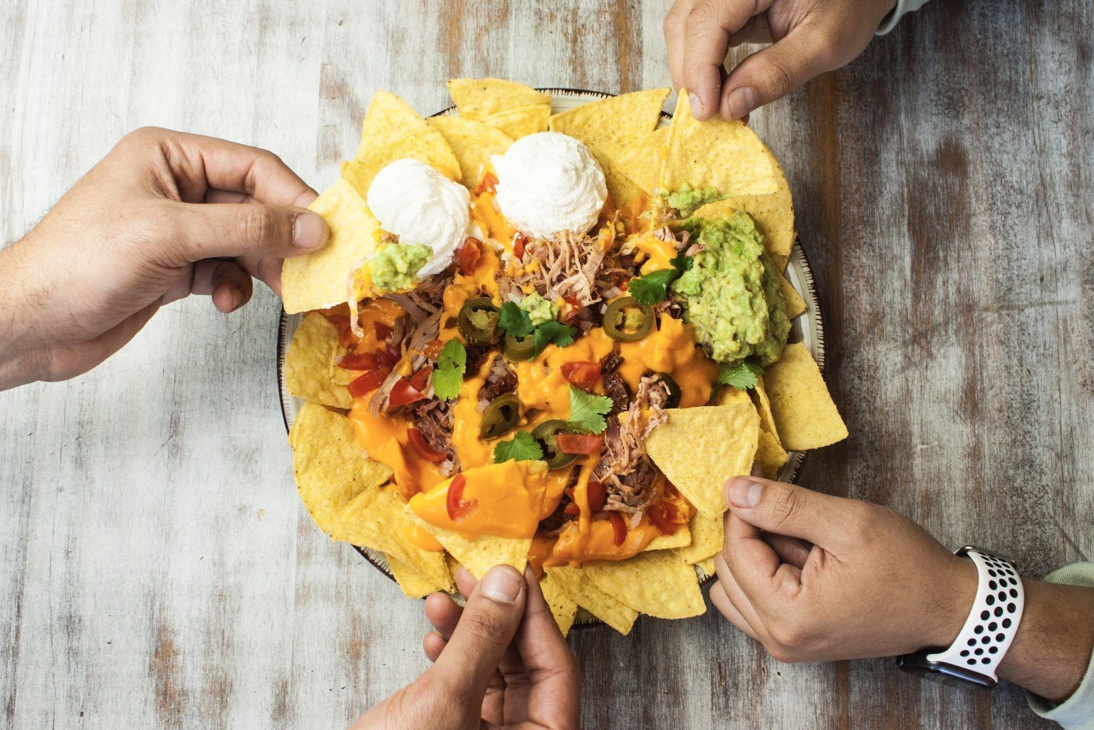 Los Nachos Pulled Pork de Timesburg - Gastronomía y Moda