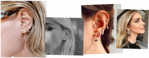 Ni uno, ni dos, ni tres: esta temporada llenarse las orejas de piercings es la máxima expresión de lo cool - Gastronomía y Moda