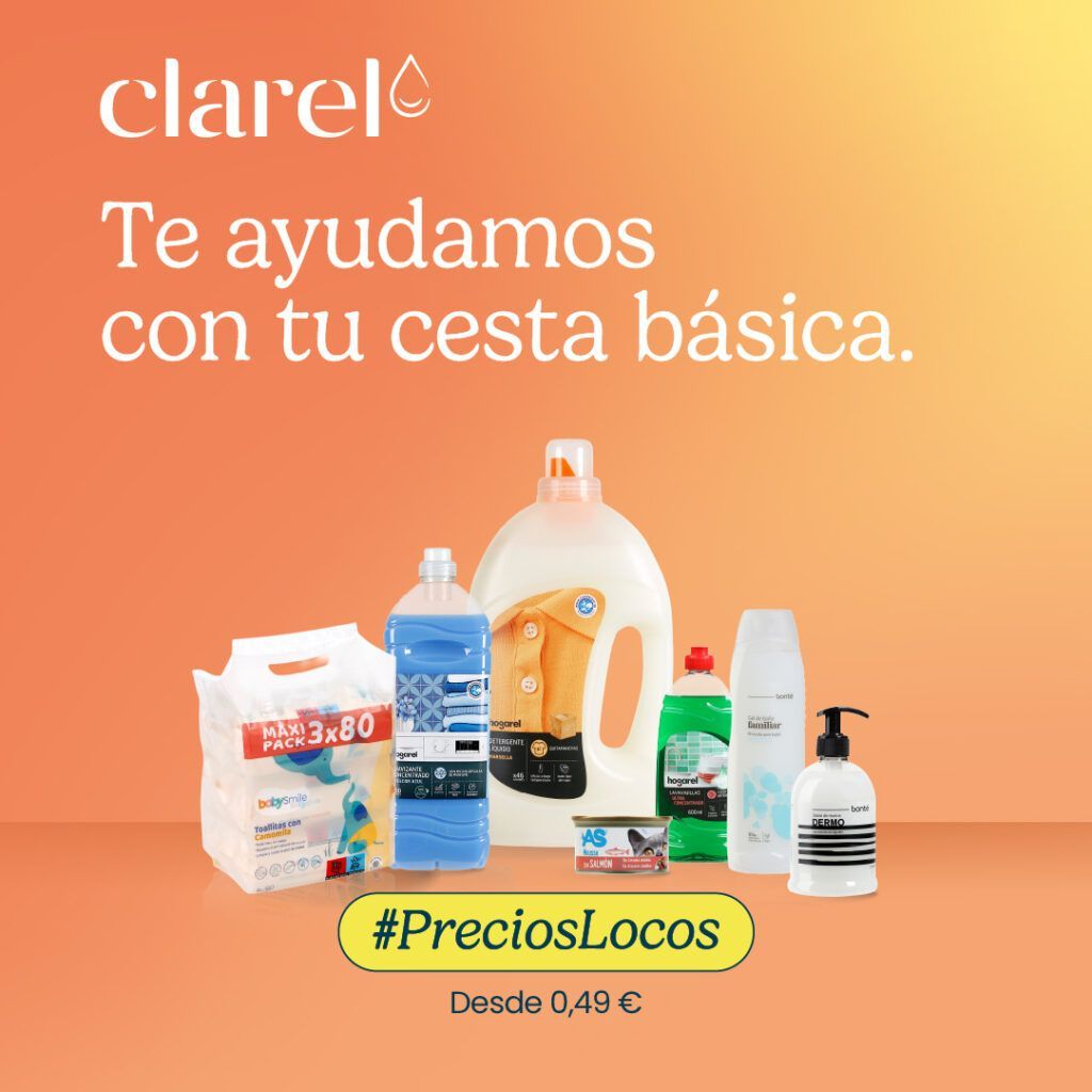 Clarel refuerza su compromiso con el ahorro familiar durante la cuesta de enero - Gastronomía y Moda