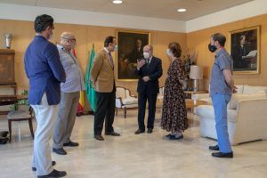 La Diputación de Sevilla recibe a la nueva Directiva de la Asociación de Productores de Vinos y Licores de la Provincia de Sevilla - Gastronomía y Moda