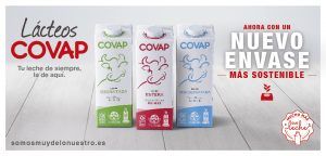 Lácteos COVAP lanza un nuevo envase compuesto en un 89% por materiales de origen vegetal en su apuesta por la sostenibilidad - Gastronomía y Moda