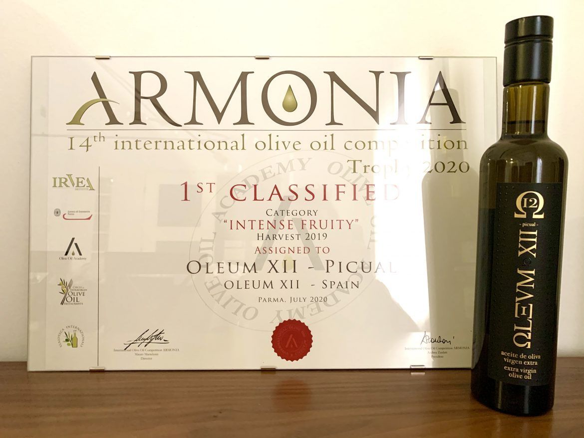Oleum XII, elegido el mejor Picual del mundo en el Concurso Internacional ‘Armonia’