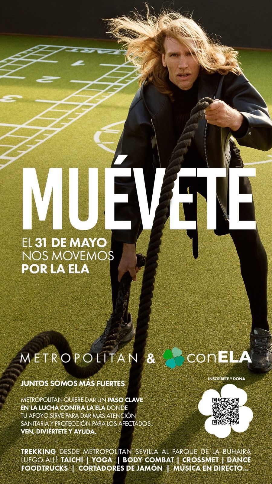 Metropolitan organiza en Sevilla una jornada solidaria para recaudar fondos en la lucha contra la ELA - Gastronomía y Moda