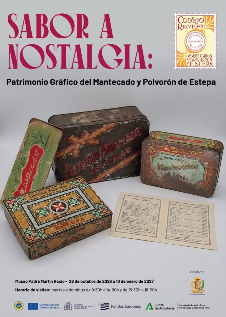 Estepa recupera la historia de sus mantecados y polvorones con una exposición de Navidad - Gastronomía y Moda