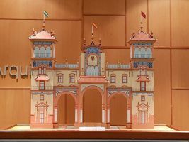 La portada de la Feria de 2020 recreará el edificio del Hotel Alfonso XIII