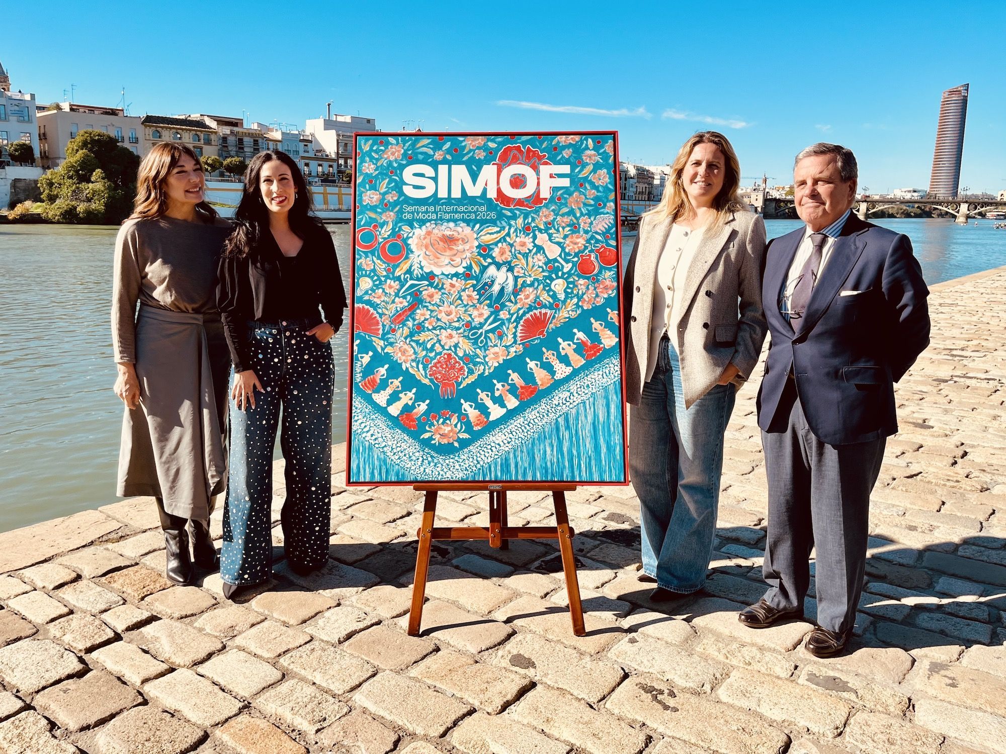 SIMOF 2026 presenta su primer cartel pictórico y celebra la fuerza de la moda flamenca con María Tapia - Gastronomía y Moda