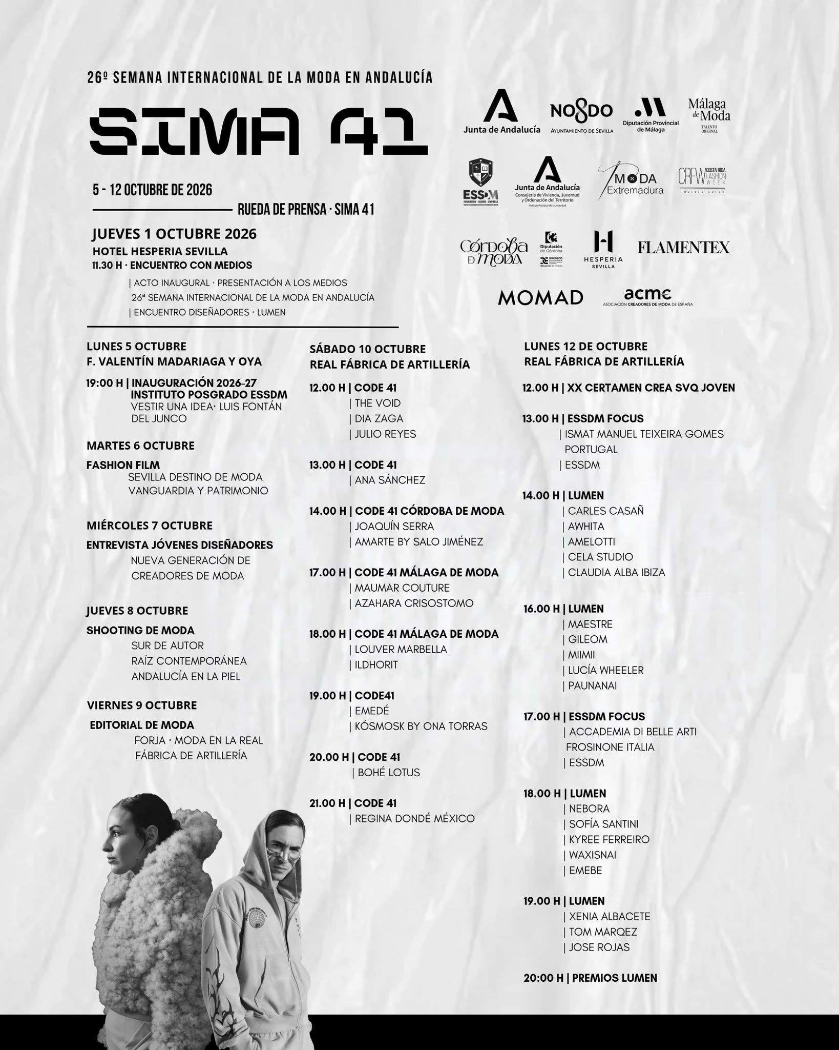 SIMA 41 2026 convierte Sevilla en capital de la moda emergente e internacional - Gastronomía y Moda