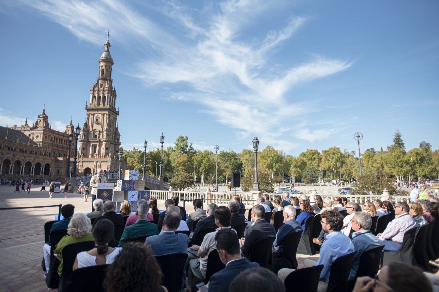 La DOP Jabugo reúne en la Plaza de España de Sevilla a las 7 DOP e IGP de Jamones de España La DOP Jabugo reúne en la Plaza de España de Sevilla a las 7 DOP e IGP de Jamones de España - Gastronomía y Moda