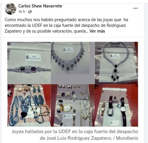 Un joyero sevillano desmonta el mito de las “joyas millonarias” halladas por la UDEF y deja una reflexión que se ha hecho viral - Gastronomía y Moda