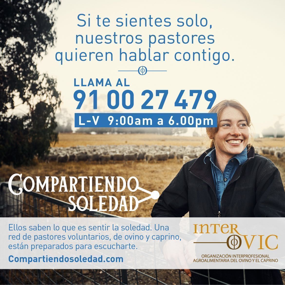 INTEROVIC reactiva “Compartiendo Soledad” para dar un apoyo telefónico a los solitarios en Navidad - Gastronomía y Moda