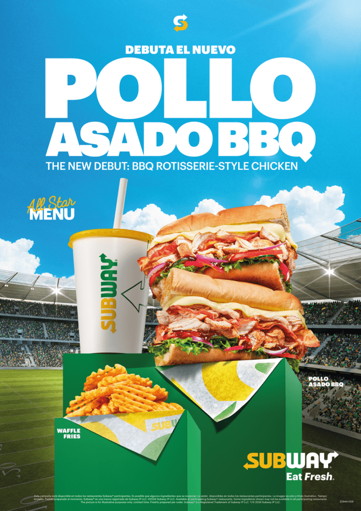 Subway celebra el verano 2024 deportivo con el lanzamiento de nuevas recetas y su nueva campaña ‘Summer of Sport’ Subway celebra el verano 2024 deportivo con el lanzamiento de nuevas recetas y su nueva campaña ‘Summer of Sport’ - Gastronomía y Moda