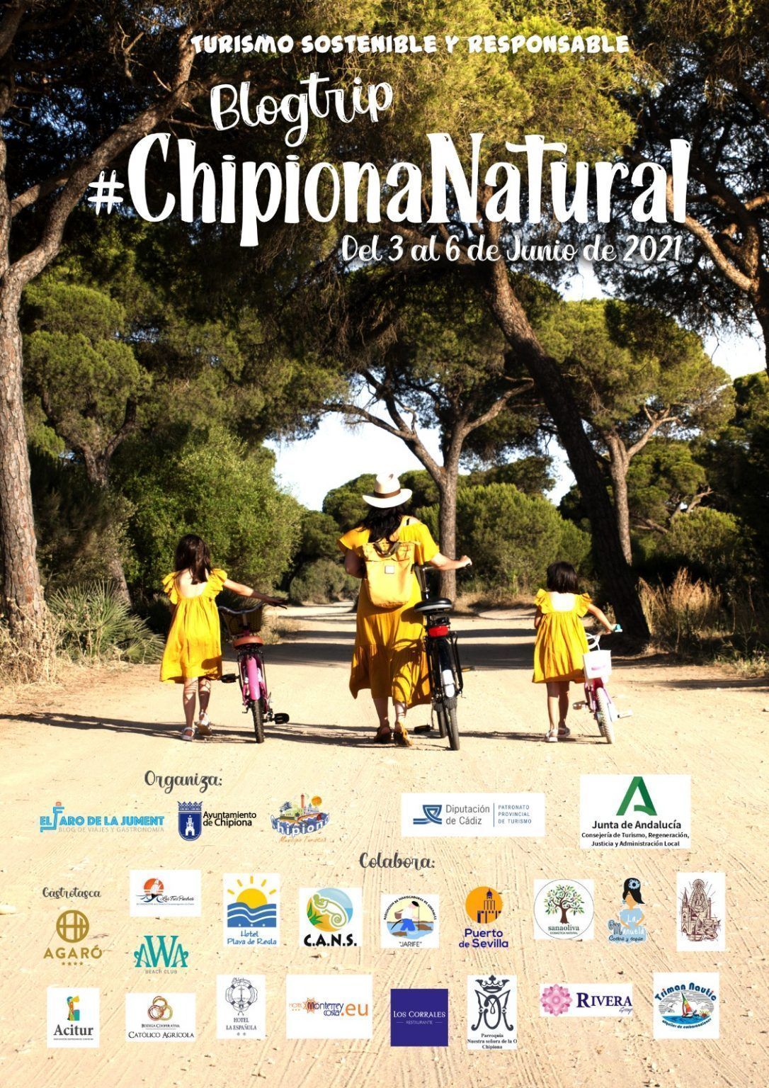 Todo listo ante la cuarta edición del blogtrip ‘Chipiona Natural’ Todo listo ante la cuarta edición del blogtrip ‘Chipiona Natural’ - Cartel - Gastronomía y Moda