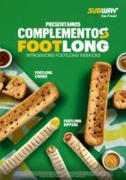 Todo sabe mejor en tamaño Footlong llegan los nuevos Complementos Footlong a Subway - Gastronomía y Moda