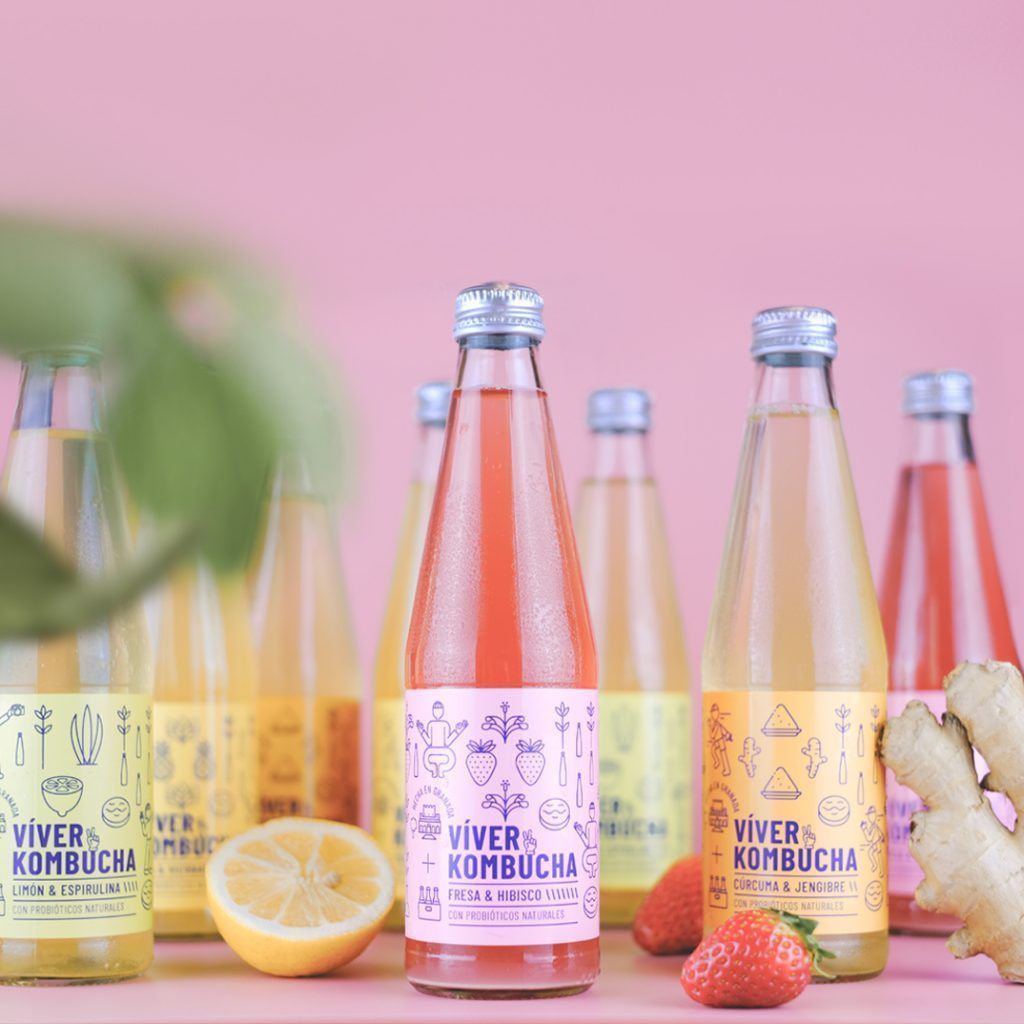 Las bebidas saludables de Víver Kombucha abren un nuevo nicho de mercado para la venta de frutas 'marca Andalucía' - Gastronomía y Moda