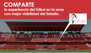 Vente con Pepelu a disfrutar del palco VIP del Sevilla FC - Gastronomía y Moda