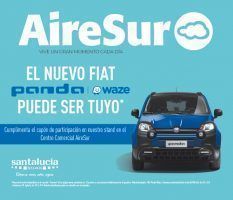 ¡Sorteo! ¡El nuevo Fiat Panda puede ser tuyo! Participa en AireSur y consigue regalos gratis con Santalucía - Gastronomía y Moda