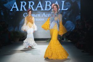 Tradición y vanguardia en la segunda jornada de We Love Flamenco. Carmen Acedo ha presentado su colección 'Arrabal'. Foto: Aníbal González© - Gastronomía y Moda