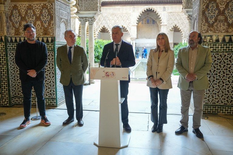 Sevilla conmemora los 500 años de la boda de Carlos V e Isabel de Portugal con un gran mapping y una recreación teatral en el Real Alcázar - Gastronomía y Moda