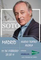 Soto en concierto en el Nuevo Teatro Alcalá en Madrid - Gastronomía y Moda