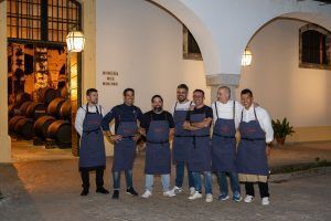 La Tapería, el restaurante de Bodegas Fundador de moda en Jerez de la Frontera, celebra una cena de 9 estrellas Michelin - Gastronomía y Moda