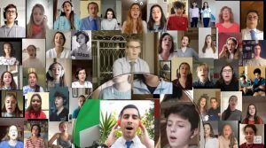 El Coro del Colegio Internacional Europa nos invita a mantenernos alegres en estos días - Gastronomía y Moda