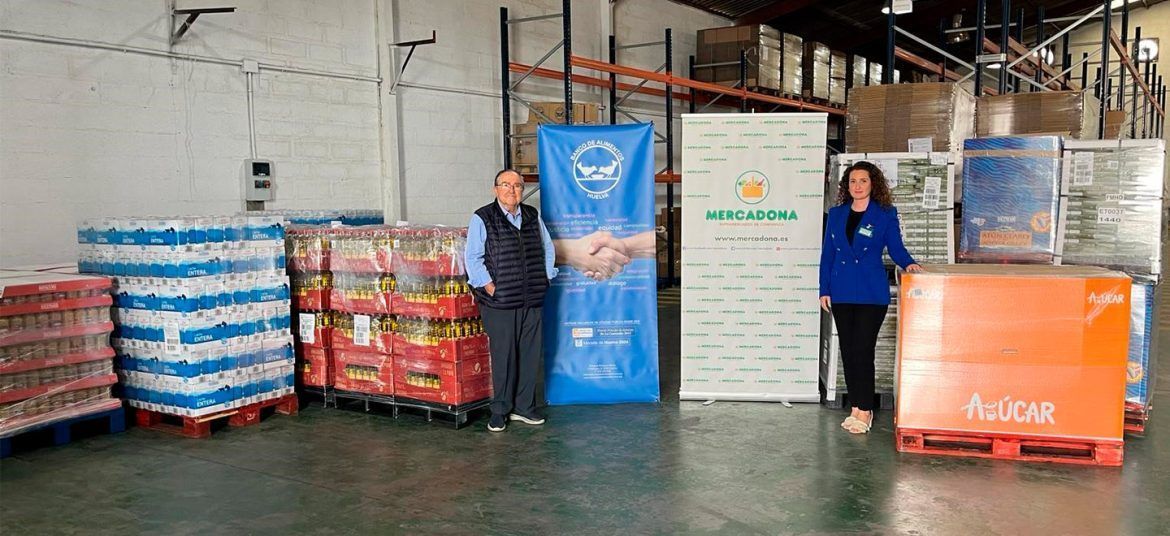 Mercadona entrega 8.500 kilos de productos básicos al Banco de Alimentos de Huelva - Gastronomía y Moda