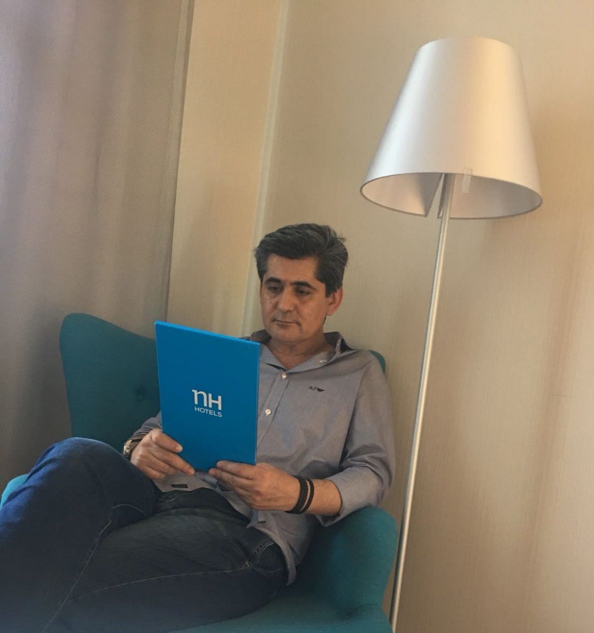 Nuestro director, Pepelu Martínez en el Hotel NH National - Gastronomía y Moda