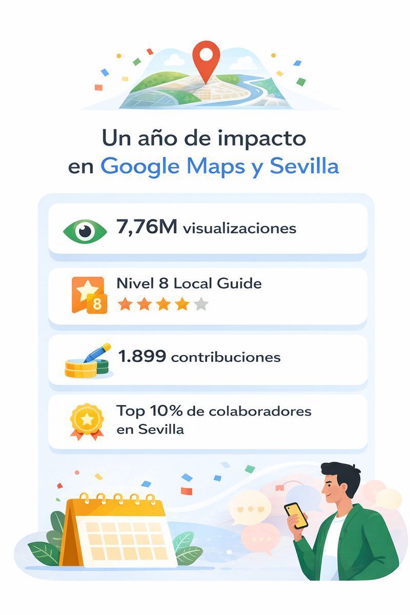 Balance 2025 · Gastronomía y Moda en Google Maps - Gastronomía y Moda