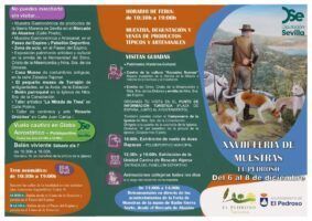 La edición 2024 de la Feria de Muestras de Productos Típicos y Artesanales de la Sierra Morena sevillana en El Pedroso ya tiene fecha - Gastronomía y Moda