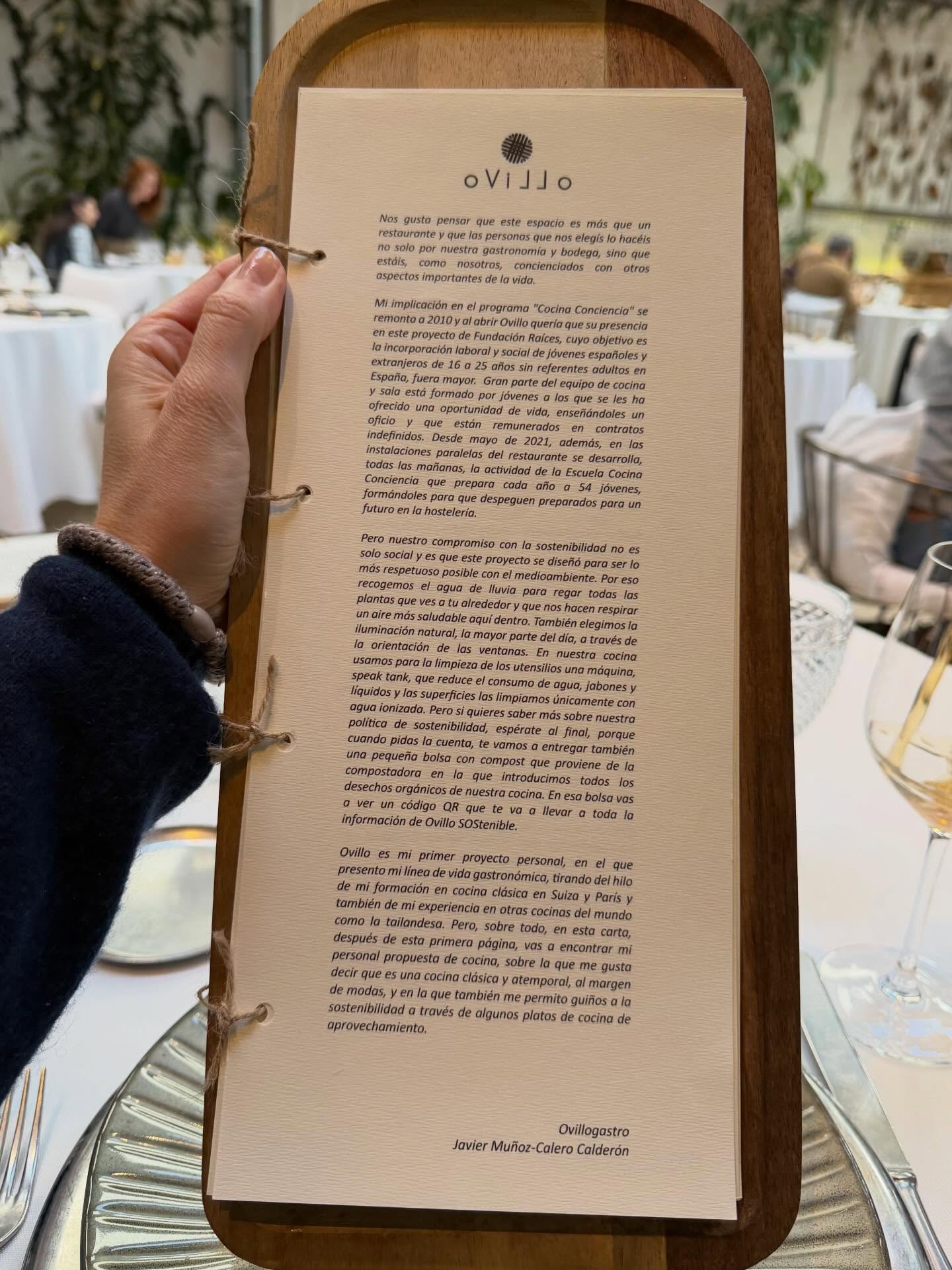 Ovillo, el restaurante de Madrid que conquista a María de León por su cocina con conciencia - Gastronomía y Moda