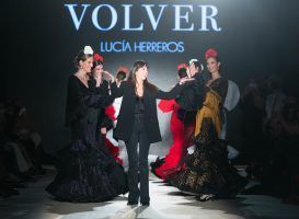 Tradición y vanguardia en la segunda jornada de We Love Flamenco. Lucía Herreros ha presentado su colección ‘Volver’. Foto: Aníbal González© - Gastronomía y Moda