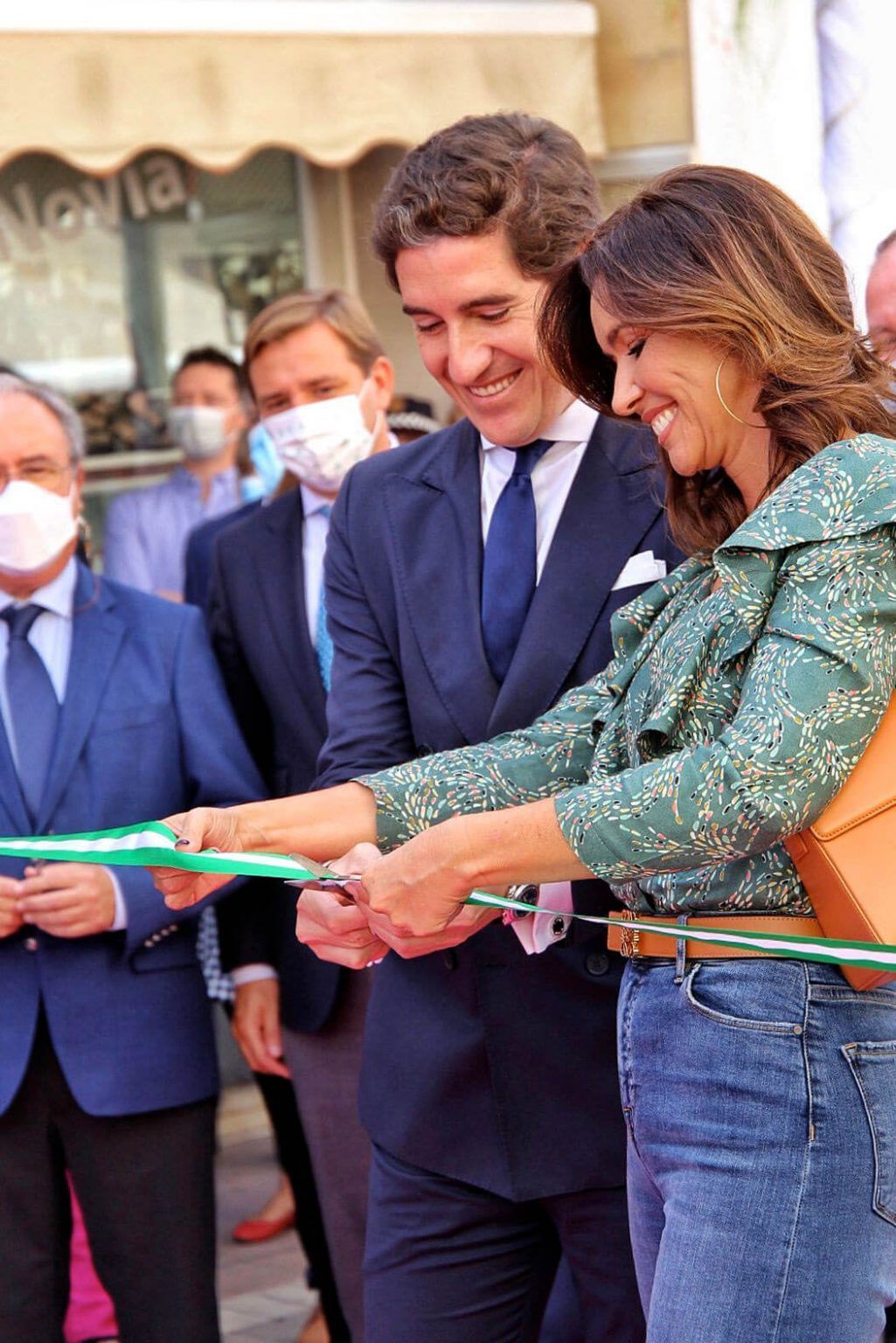 Arancha del Sol y Pablo López, CEO de Silbon, invitados de honor de la XIV Feria de la Boda. - Gastronomía y Moda
