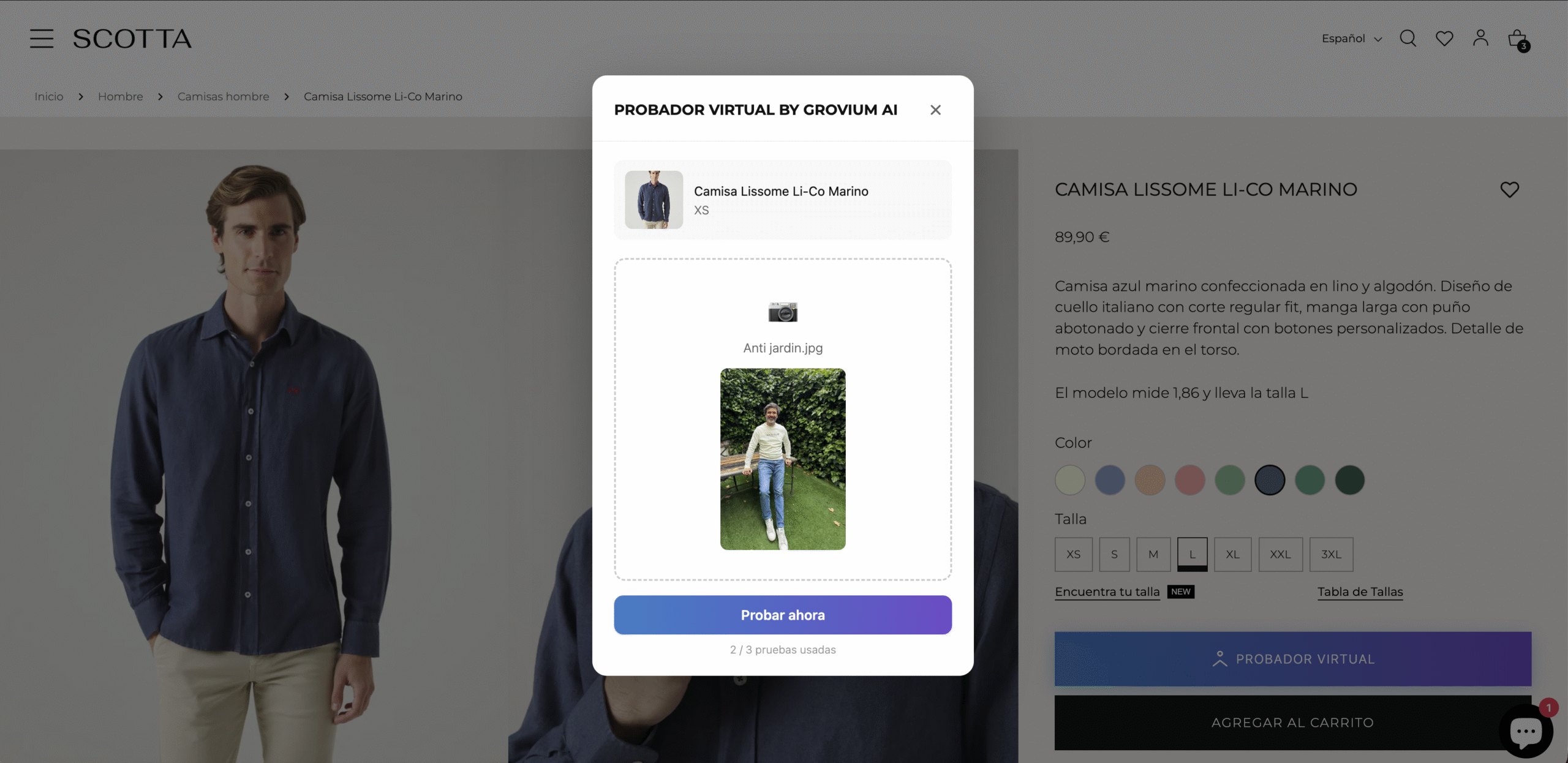 El primer probador virtual con IA generativa hecho en España revoluciona la moda y el interiorismo online - Gastronomía y Moda