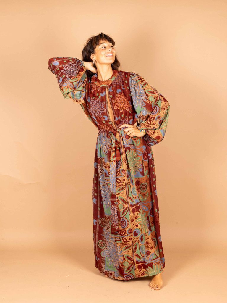 La nueva apuesta sostenible de Wanderlove: reciclaje de sarees vintage - Gastronomía y Moda