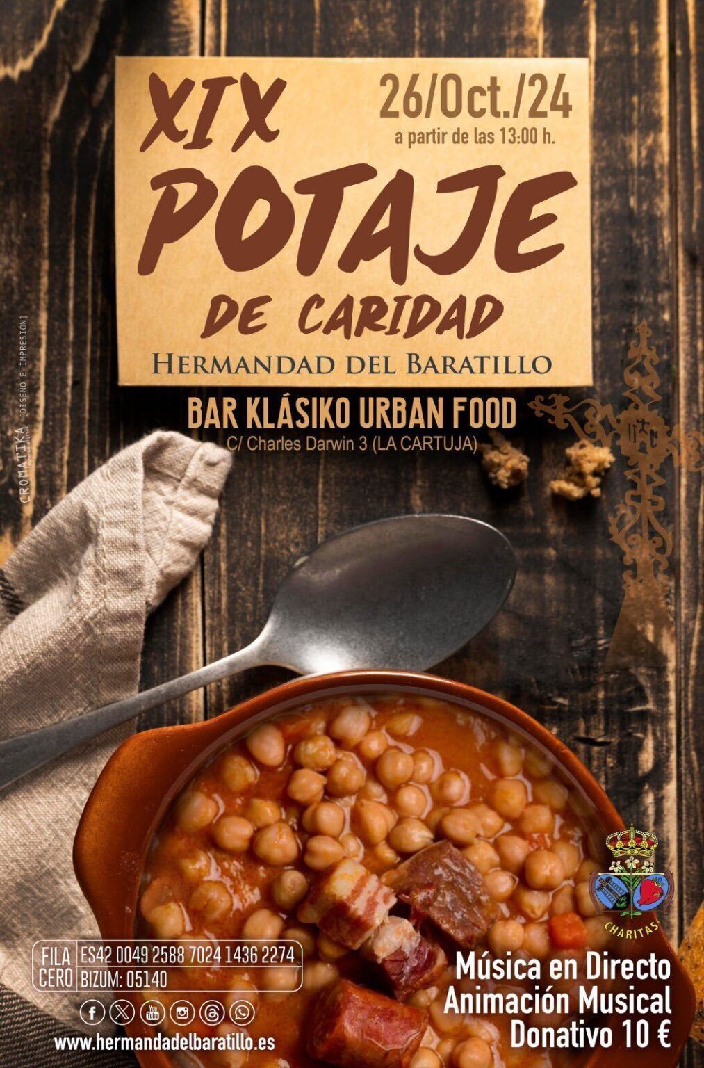 XIX Edición del Potaje solidario y benéfico en Sevilla - Gastronomía y Moda