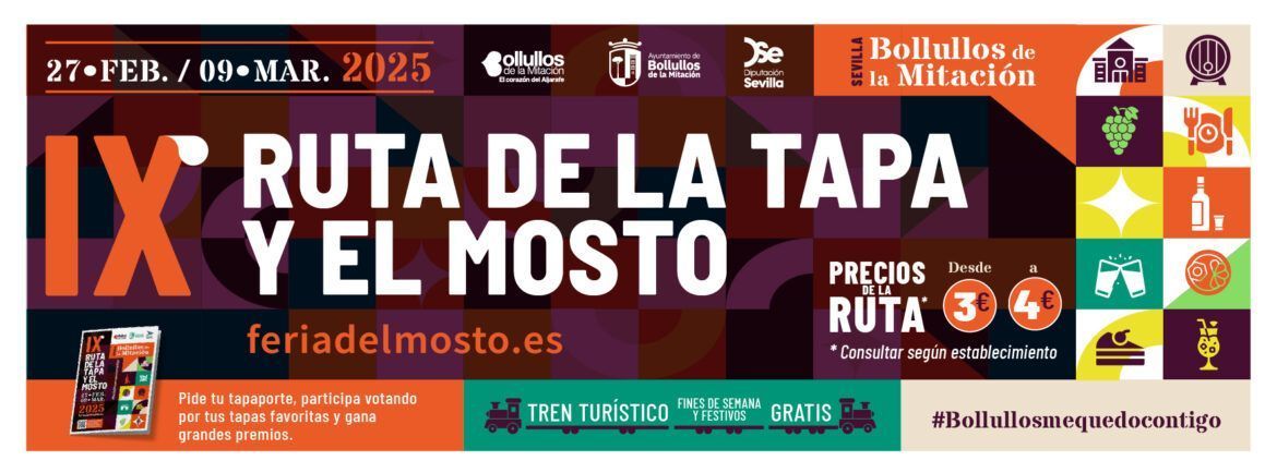 Veinticuatro establecimientos participan en la IX Ruta de la Tapa y el Mosto de Bollullos de la Mitación Llega la IX Ruta de la Tapa y el Mosto de Bollullos de la Mitación - Gastronomía y Moda