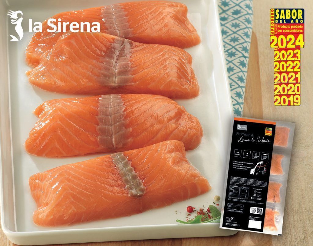 El salmón noruego premium de La Sirena obtiene, por sexta vez consecutiva, el Premio Sabor del Año - Gastronomía y Moda