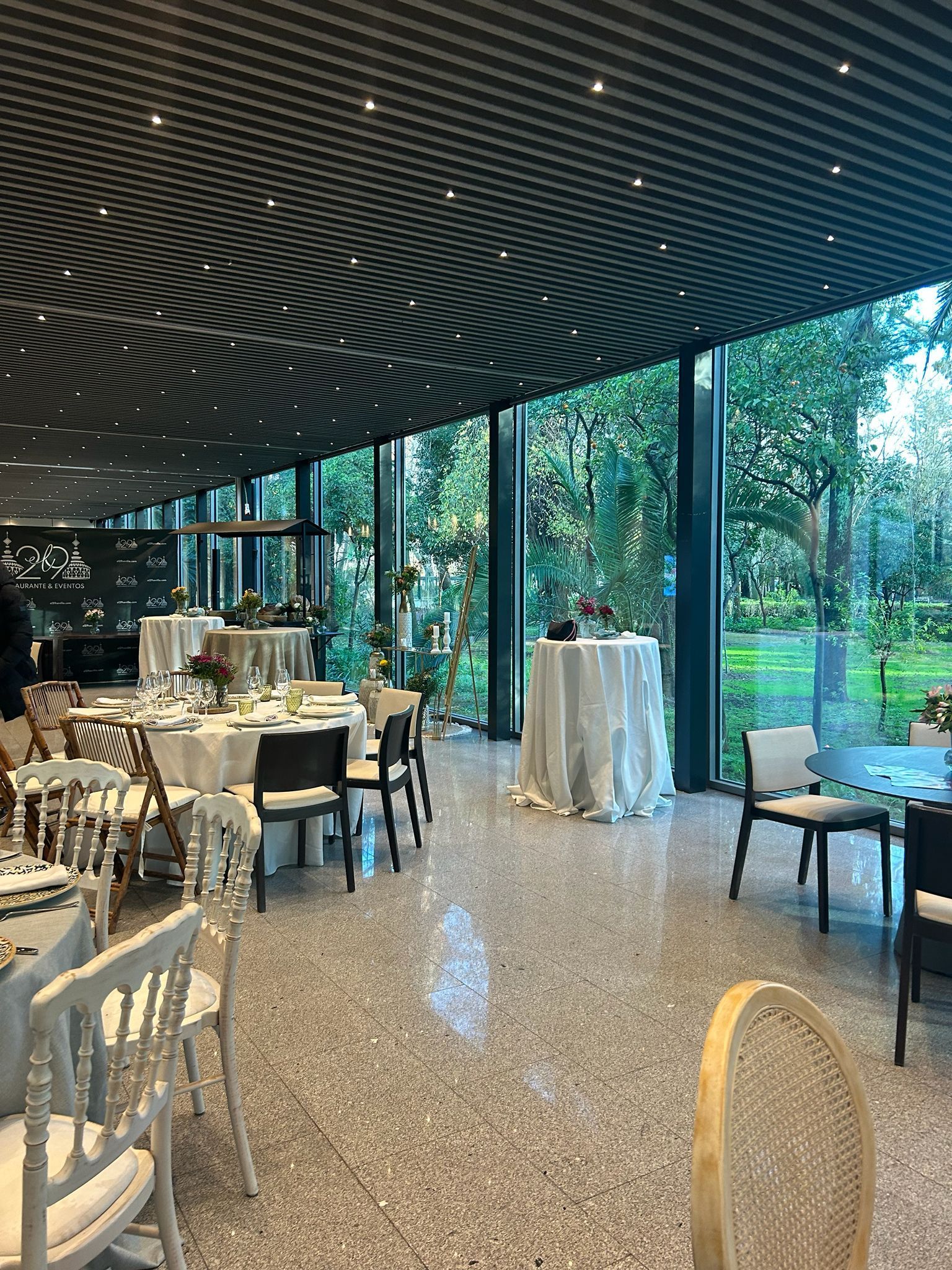 Showroom de bodas en el corazón del parque de María Luisa - Gastronomía y Moda